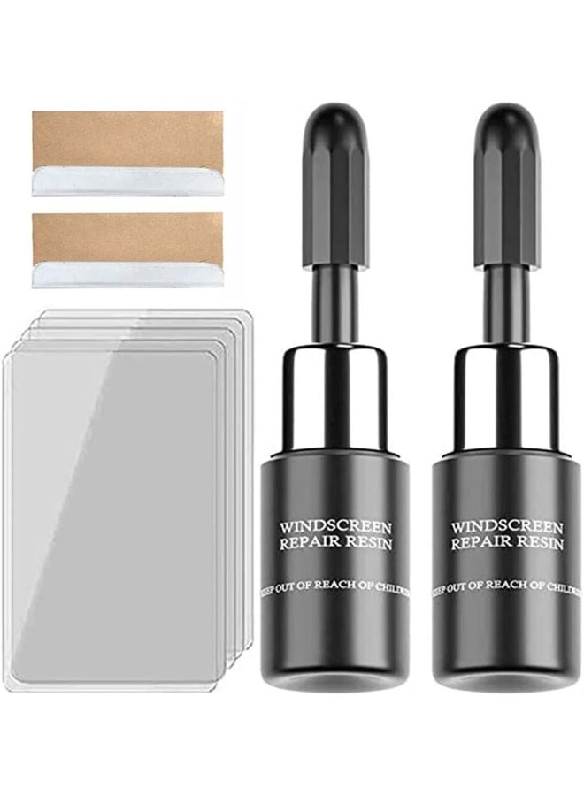 BOLMQHTS Windshield Repair Kit, Windscreen Repair Resin Kit, Windshield Repair Resin, Auto Glass Repair Kit, Windscreen Repair Resin, for Car Windshield Repair Kit 2pcs - Image 1