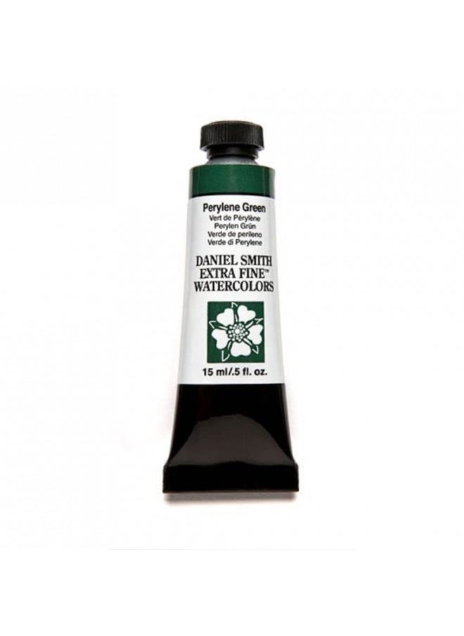 Daniel Smith DANIEL SMITH 284600194 Extra Fine Watercolor 15ml Paint Tube, Perylene Green, 0.5 Fl Oz (Pack of 1)  - Image 1