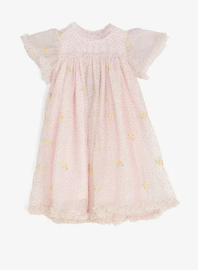 open lace back dress Luxury Pink Dubai Girl Dress Beaded Feathers Arabic Princess J138   DreamyVow