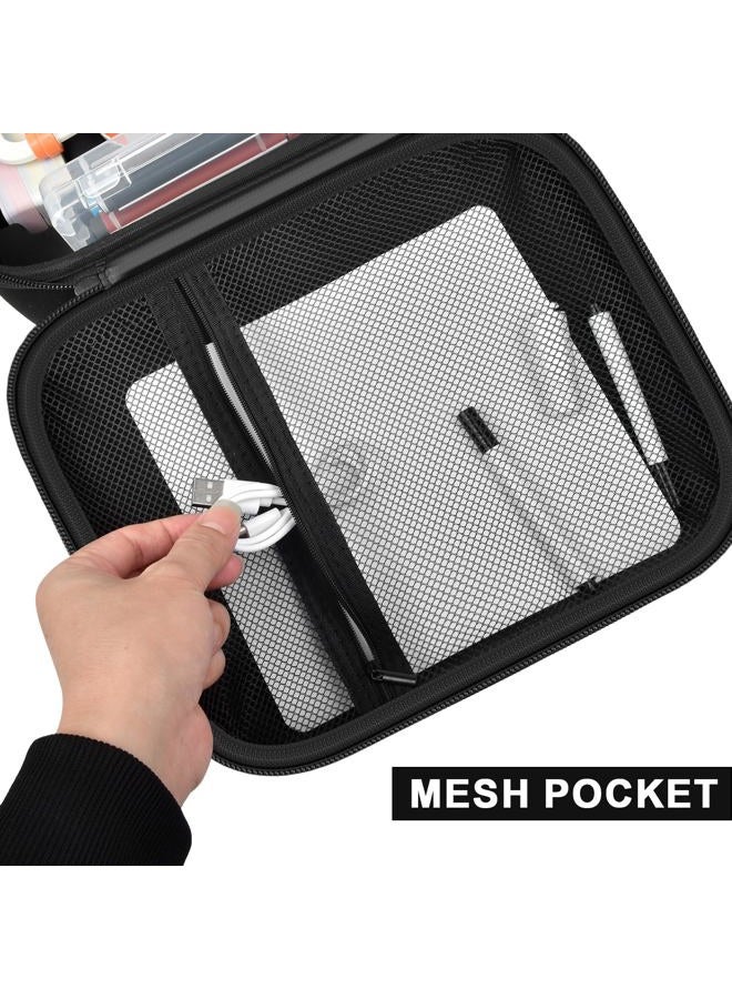 PAIYULE Drawing Robot Carrying Case for RIVGOT for HOLIBIBE for Hoarosall for CYJBE, Universal Voice Interactive Educational Drawing Machine Box with Mesh Bag & Groove for Drawing Cards & More (Case Only) - Image 3