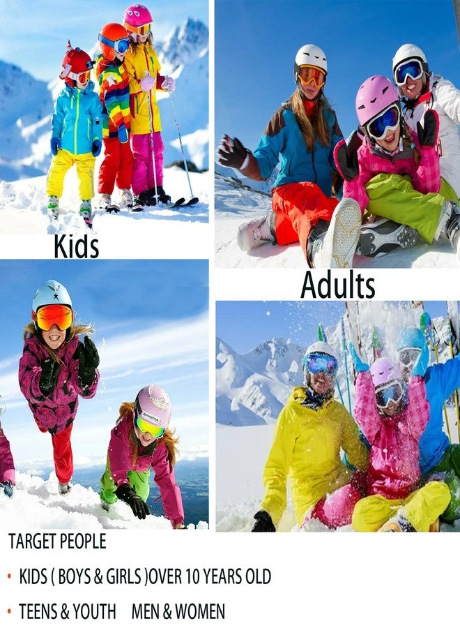 ZQtyf Ski Goggles - UV Adjustable Riding Offroad Protective Goggles, Snow Snowboard Goggles For Youth Men Women Kids Boys (Green) - Image 5