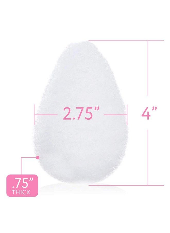10 Pack Facial Sponge For Daily Deep Cleansing And Regular Exfoliating Regular Buff Puff Style Exfoliating Pads Puf For Removing Dead Skin Dirt & Makeup Normal To Oily Made In The Usa