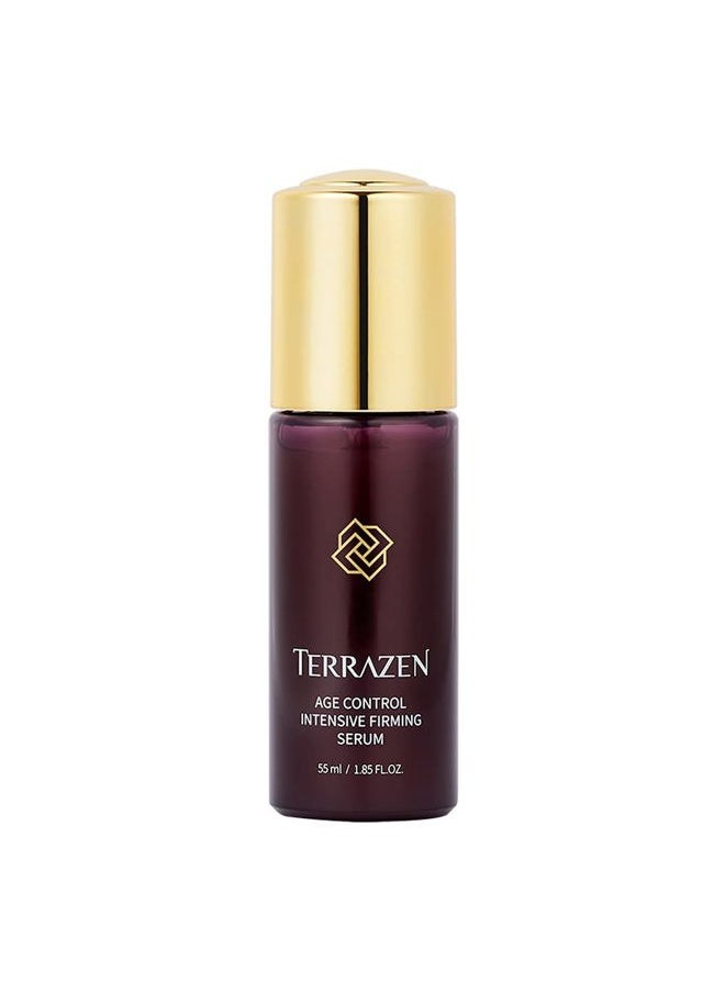 Terrazen - Age Control Treatment Peptide & Collagen Serum, 1.85 fl oz / 55ml - Korean Face Serum, K Beauty, AGE CONTROL INTENSIVE FIRMING SERUM - Image 1