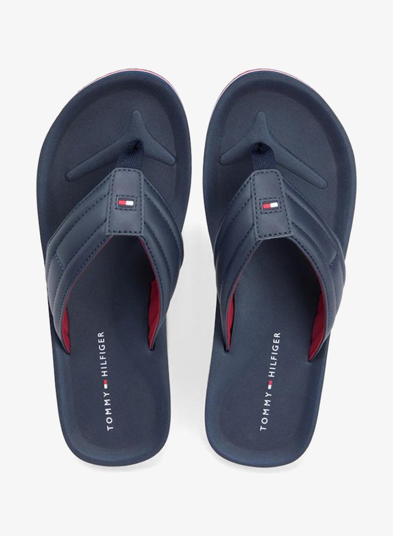 TOMMY HILFIGER Flag Padded Strap Flip-Flops - Image 5