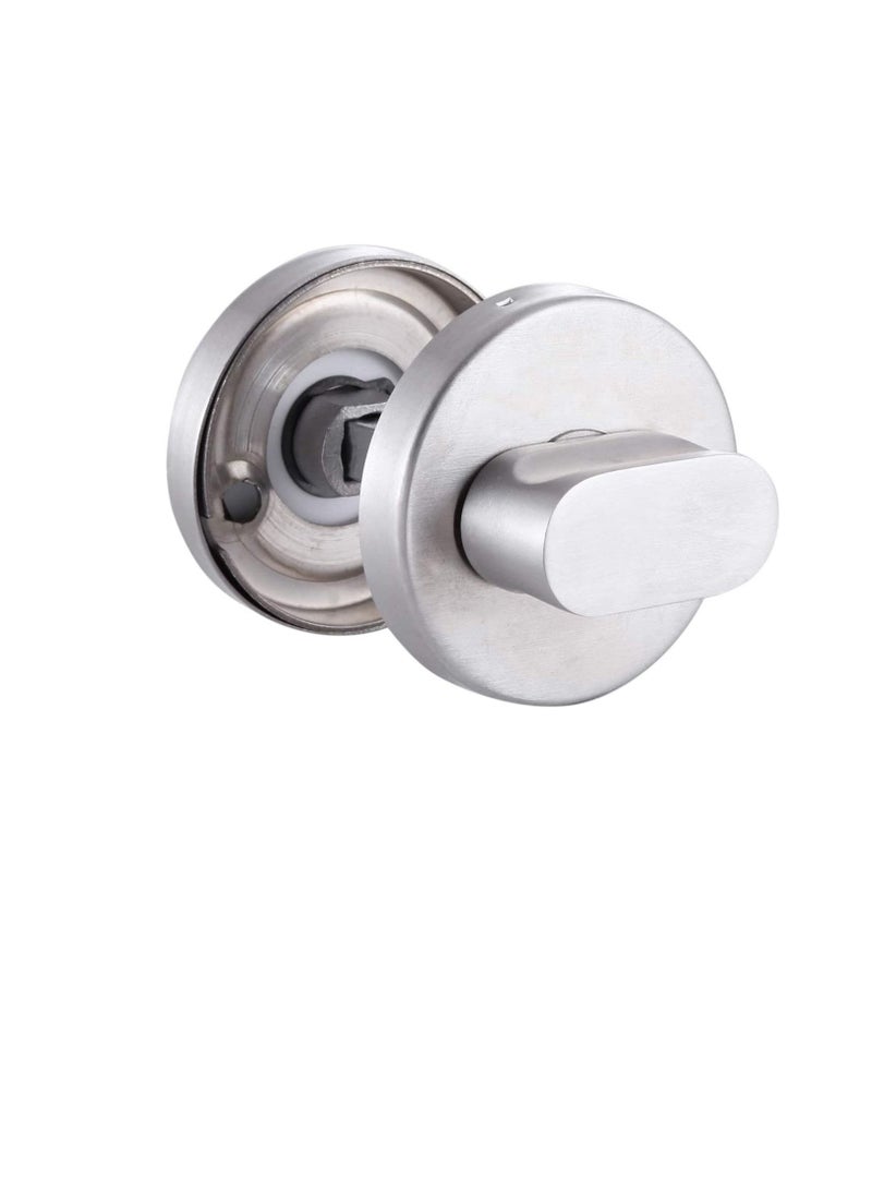 Stainless Steel SUS 304 Thumb Turn & Release Indicator Knob For Wooden & Metal Doors, Satin Finish - DTIK002 - Image 3