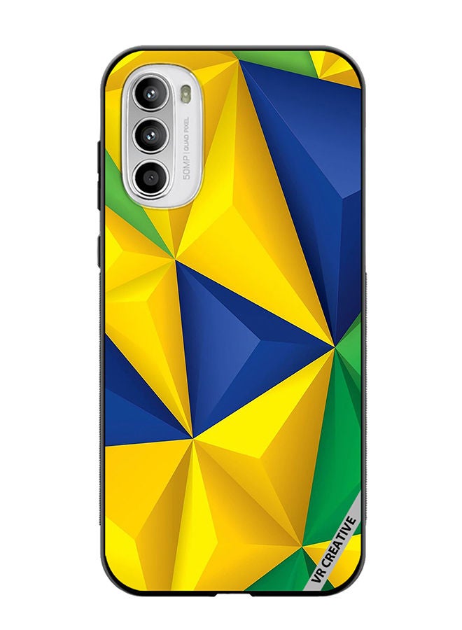 VR CREATIVE Protective Case Cover For Motorola Moto G82 Texture Design Multicolour - Image 1