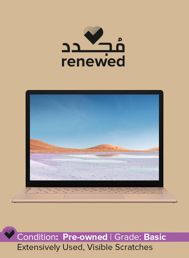 Microsoft Renewed - Surface Laptop 3 - 13.5" Touch-Screen - Intel Core i5-10TH Gen - 8GB Memory - 256GB Solid State Drive - Sandstone - Keyboard Eng / Arabic English/Arabic Sandstone - Image 1