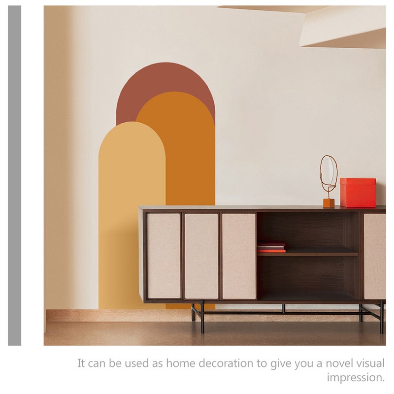 1 Sheet of Decorative Wall Decal Multi-function Room Sticker Household Room Decal - Image 5