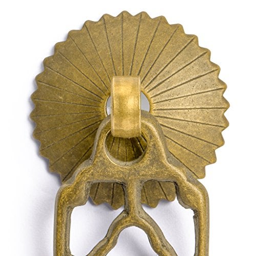Hardware Philosophy Flower Box Brass Hardware Pulls 2.1 Inches - Set of 2 - Architectural, Interior Design, Furniture Cabinet Customization Hardware - Image 5