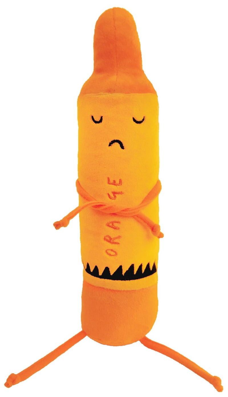 MerryMakers The Day the Crayons Quit Orange Soft Plush Crayon Toy 12Inch from Drew Daywalt and Oliver Jeffers The Day the Crayons Quit Book Series - Image 4