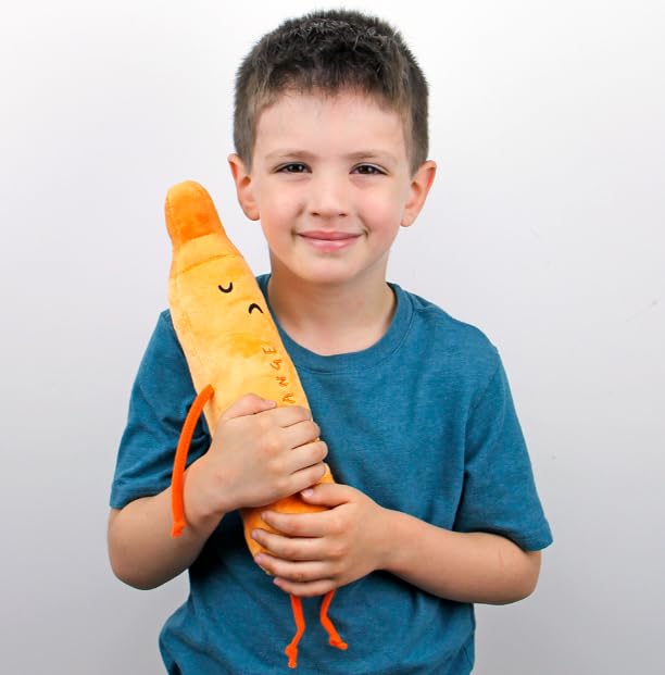 MerryMakers The Day the Crayons Quit Orange Soft Plush Crayon Toy 12Inch from Drew Daywalt and Oliver Jeffers The Day the Crayons Quit Book Series - Image 5