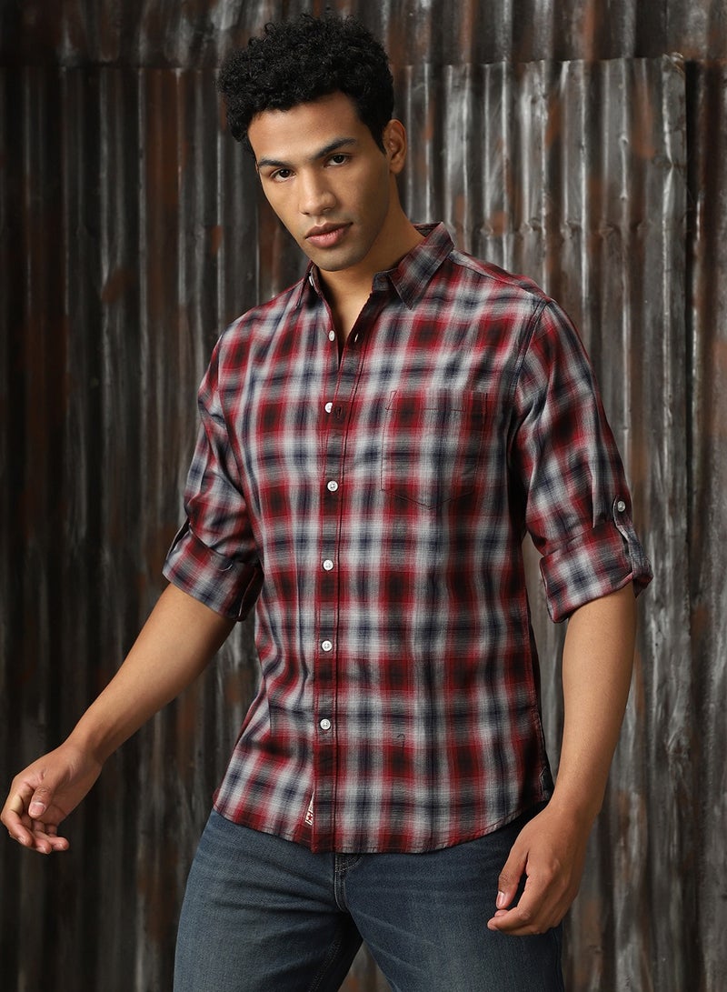 HIGH STAR Men’s Regular Fit Multicolor Shirts – Vibrant and Trendy - Image 2