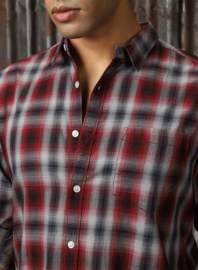 HIGH STAR Men’s Regular Fit Multicolor Shirts – Vibrant and Trendy - Image 3