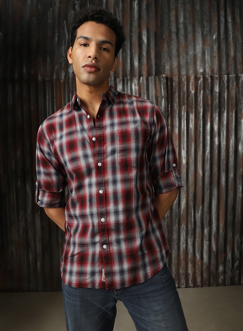 HIGH STAR Men’s Regular Fit Multicolor Shirts – Vibrant and Trendy - Image 5