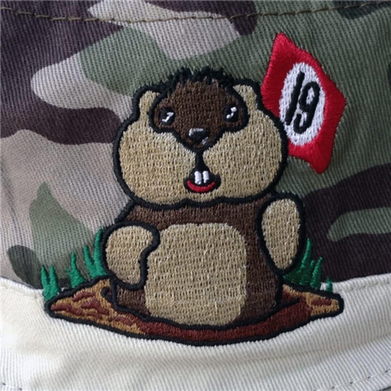 ReadyGOLF : 19th Hole Dancing Gopher Camo Bucket Hat - Image 4