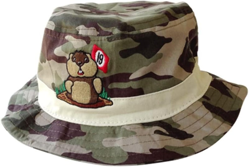 ReadyGOLF : 19th Hole Dancing Gopher Camo Bucket Hat - Image 3