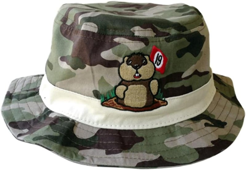 ReadyGOLF : 19th Hole Dancing Gopher Camo Bucket Hat - Image 2