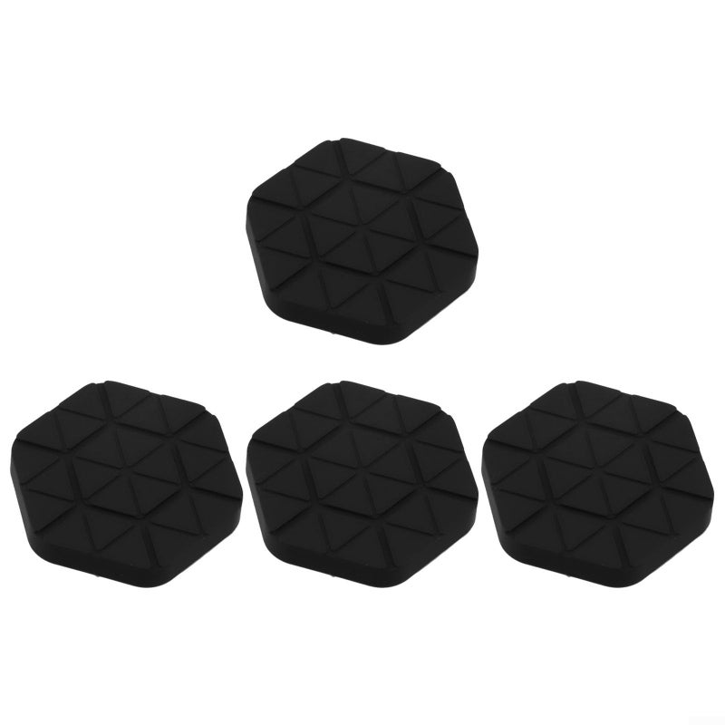 Anti Vibration Pads Set of 4 for Washing Machine Dryer Shock Absorbing Non Slip Noise Reduction Grey - Image 4