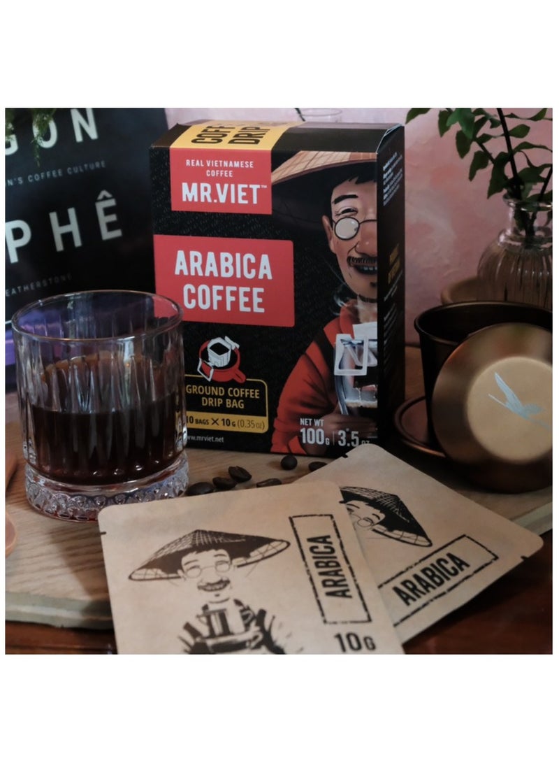 MR.VIET Mr. Viet "Arabica" coffee 10 drip bags by 10g  - Image 2