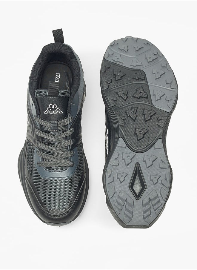 Kappa Men's Textured Sports Shoes with Lace-Up Closure  - Image 4