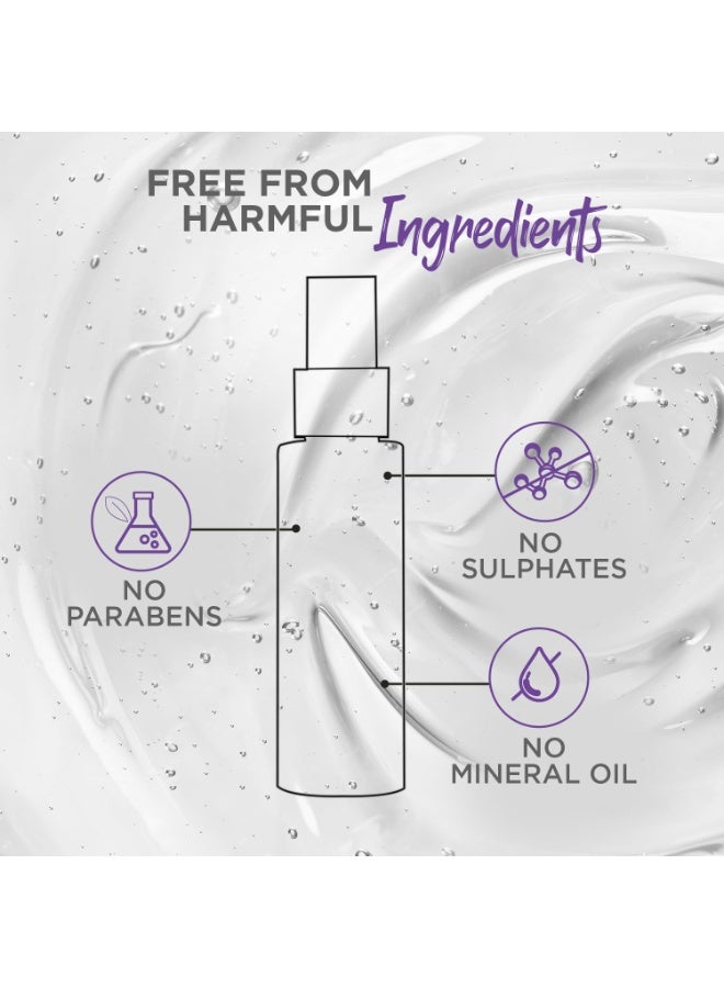 ليفون سيروم ليفون الاحترافي المرطب للنساء والرجال | مع الكيراتين وحمض الهيالورونيك وزيت الزيتون | لشعر أقوى ورطب وخالي من التجعد | خالٍ من البارابين والكبريتات والزيوت المعدنية | لجميع أنواع الشعر | 100 مل - Image 4