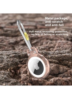 Generic Outdoor Sports Metal For Apple Airtag Positioning Anti-loss Protective Cover Pet Rain Airtag Waterproof Case-Color:Silver-Applicable Model:Airtag  - Image 3