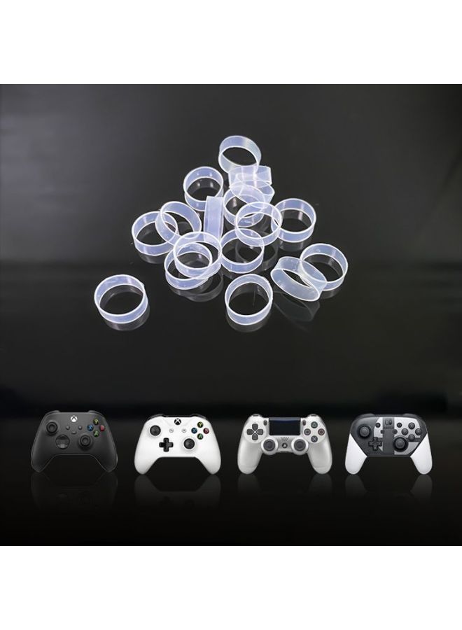 Switch Pro Handle Rocker Ring Ps5/4/ns/pro/one/series Handle Anti-powder Anti-wear Groove-Product Color:Pack Of 20  - Image 4