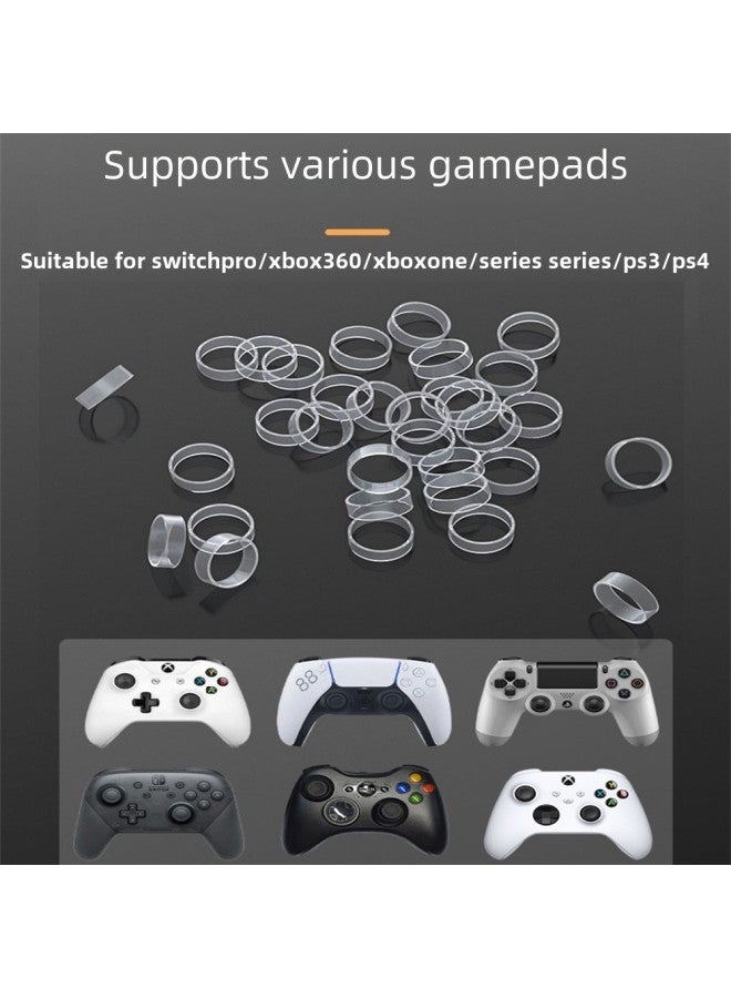 Switch Pro Handle Rocker Ring Ps5/4/ns/pro/one/series Handle Anti-powder Anti-wear Groove-Product Color:Pack Of 20  - Image 2