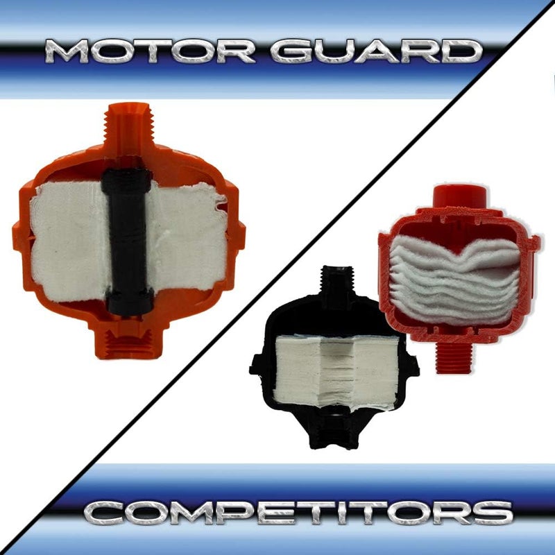 Motor Guard 25 Pack Filter Air In-Line Counter Display Jar (D12-1-25) - Image 3