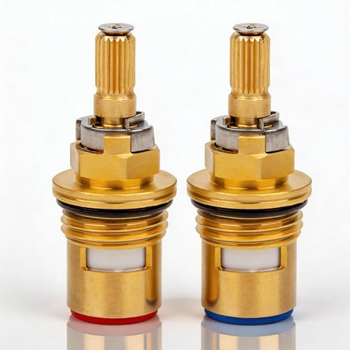 ZephyrJazz Ceramic Valve for Kohler KGP77005RP Ceramic Valve One Size Rough Plate with Kohler KGP77006RP GP77006rp Ceramic Cartridge One Size Rough Plate - Image 1