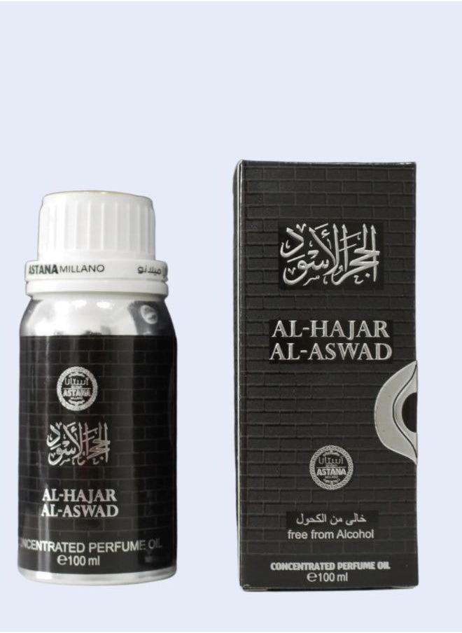 ASTANA MILLANO - CONCENTRATED PERFUME OIL AL-HAJAR AL- ASWAD 100 ML - Image 1
