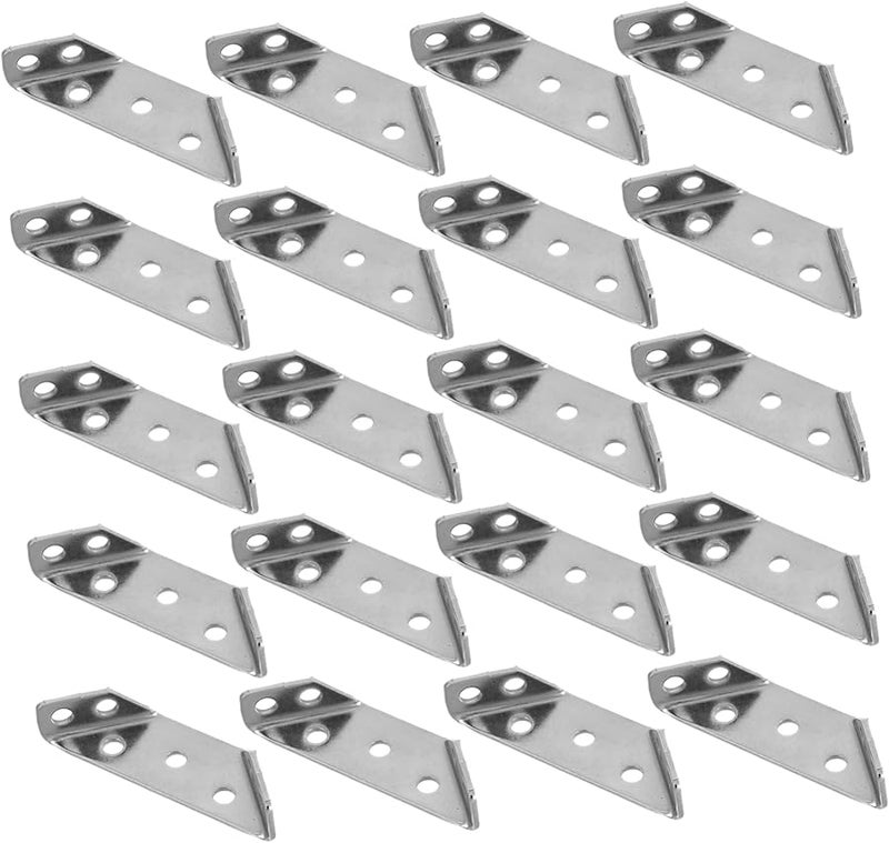 Stainless Steel Corner Bracket Kit Multi Purpose Furniture Hardware Connectors - Image 2