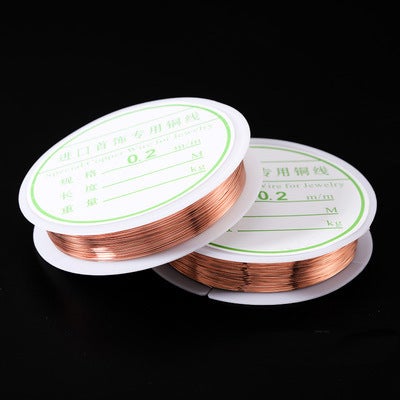 Craft Jewelry Copper Wire 0.2-1.0mm red copper 