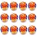 Yomwet 12 Pieces Maze Ball 3D Maze Puzzle Brain Teasers GamesMini Gravity 3D Maze Ball Hard Challenges Game LoverTraining Labyrinth Toys Gifts for Students Teens Adults Kids Educational Toy - Image 3