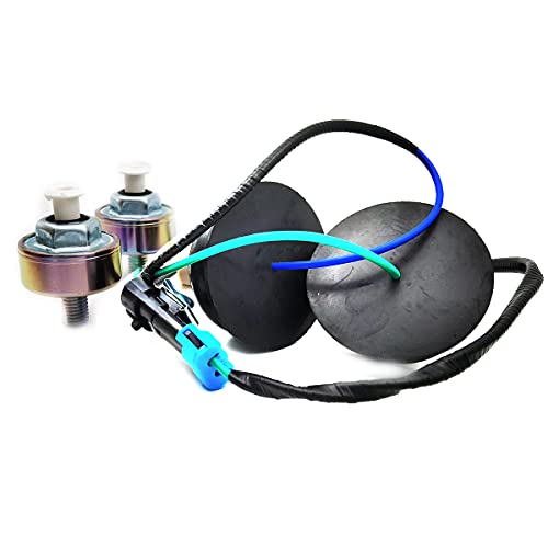 DEVMO 12589867 12601822 2 Knock Sensor with Harness Pair Kit Compatible with Chevy Silverado1500 Tahoe Express Suburban GMC Savana Sierra Cadillac Buick - Image 5