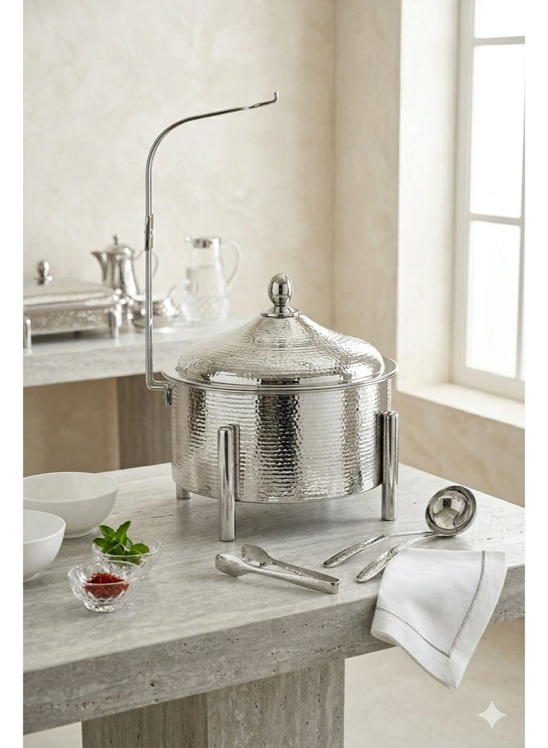 Generic420apple Elegant Food Warmer for Heating & Serving Food with Lid 6L - Image 3