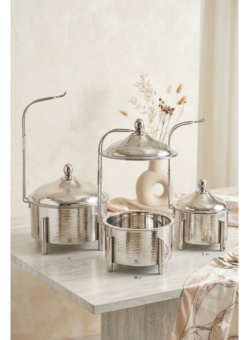 Generic420apple Elegant Food Warmer for Heating & Serving Food with Lid 6L - Image 2