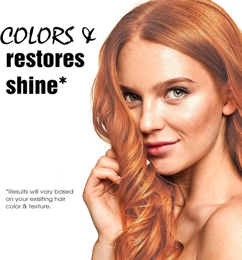 Light Mountain Natural Hair Color & Conditioner - Light Red 4 oz Powder - Image 5