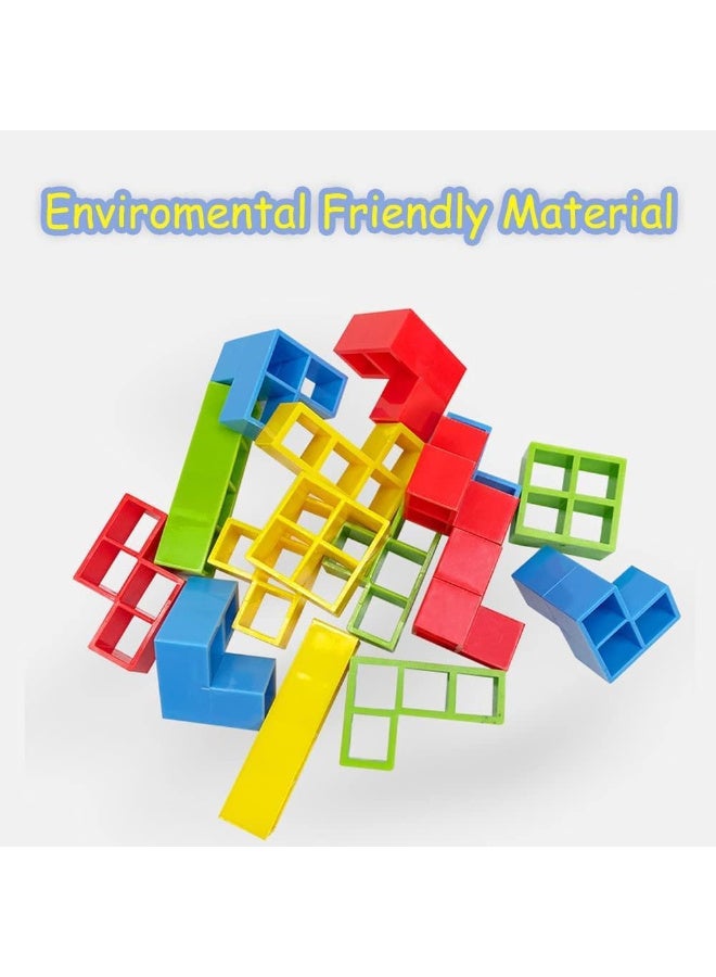 Stacker Game 🎲🧩 Test your balance and focus with this entertaining challenge game! - A fun group game that involves drawing cards and completing challenges. - Develops eye-hand coordination and concentration skills. - Ideal for children and adults. Challenge your friends... and keep the tower from falling! 🏗💥 - Image 4