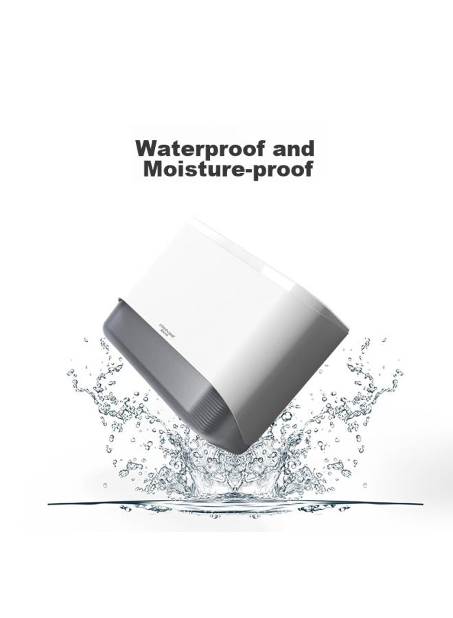 Interhasa! E6012 Wall-mounted Bathroom Hand Towel Dispenser, Toilet Paper Holder, Restroom Tissue Box, No Drilling Required - Image 4