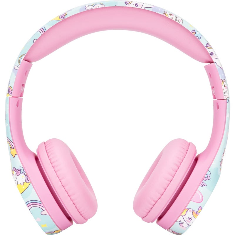 Snug Play+ Kids Headphones â€“ Volume Limited 93dB for Safe Listening â€“ Foldable, Durable Headphones for Toddlers, Boys & Girls â€“ Tangle-Free Cord â€“ Ideal for Travel, School, Tablets - Unicorns - Image 3