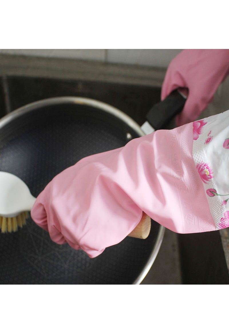 DTBG 2 Piece Thickened Dishwashing Gloves Multicolour  - Image 5