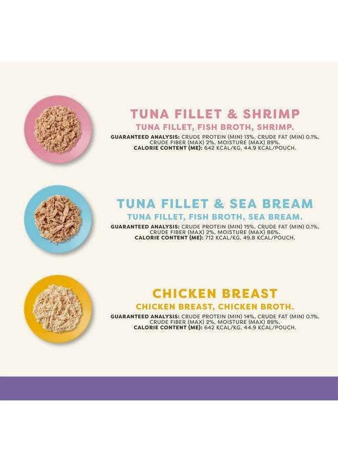 آبلاوس أكياس طعام القطط الرطب الطبيعي من أبلاوز، مكونات محدودة، بدون إضافات، مصنوعة من مكونات طبيعية، عبوة متنوعة من طعام القطط في مرق (12 كيسًا × 2.47 أونصة) - Image 3