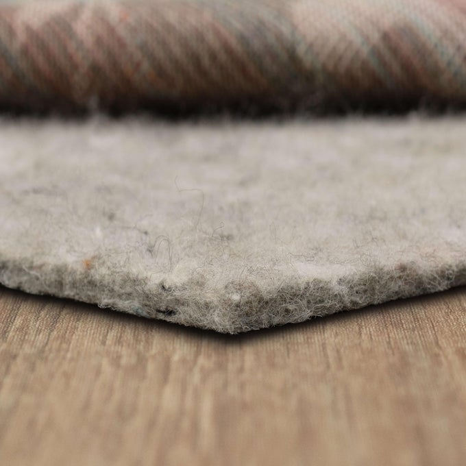 5 X 7 WATERPROOF NON SLIP RUG PAD FELT CUSHION RUBBER PET AND KID PROOF REVERSIBLE SAFE FOR ALL FLOORS