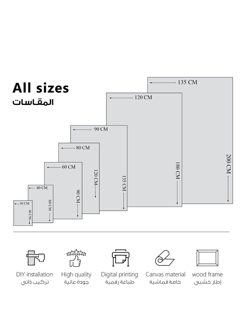 MODCLASS 3D Canvas Wall Painting Abstract Design - Image 3