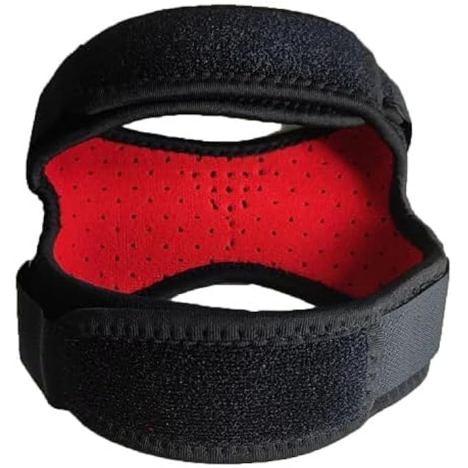 rayihni Patellar Tendon Support Strap, Adjustable Knee Brace, Knee Joint Support For Men And Women For Running, Arthritis, Jumper, Tennis Injury Recovery (Pack Of 2) - Image 4