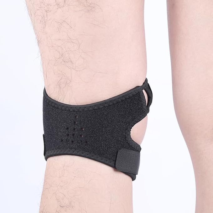 rayihni Patellar Tendon Support Strap, Adjustable Knee Brace, Knee Joint Support For Men And Women For Running, Arthritis, Jumper, Tennis Injury Recovery (Pack Of 2) - Image 2