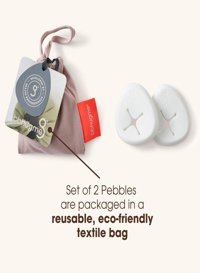 bbhugme Extra Replacement 100% BPA-Free Silicone Pebbles for Pregnancy or Nursing Pillow, Vanilla - Image 4
