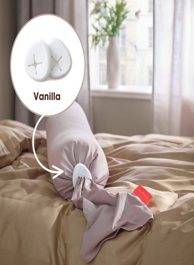 bbhugme Extra Replacement 100% BPA-Free Silicone Pebbles for Pregnancy or Nursing Pillow, Vanilla - Image 5