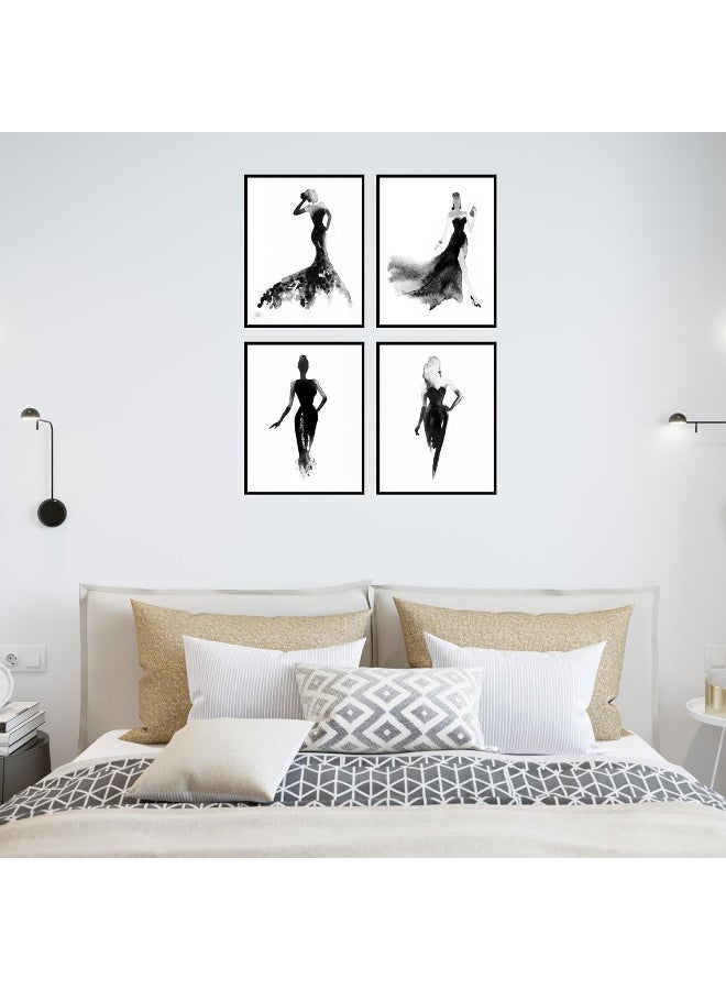Home Trove Insire Makeup Wall Decor - Set Of 4 (8X10) Unframed  - Image 4